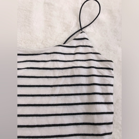Garage Stripped Cropped Tank Top - Picture 4 of 8